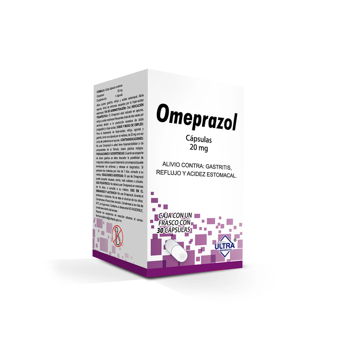 Gi Ult Omeprazol 20 Mg Caps 30